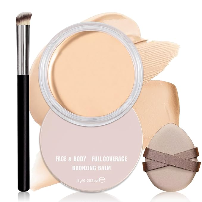 Under Eye Concealer Full Coverage,Under Eye Corrector for Dark Circles,Pot Concealer for Older Women,Teenagers,Middle-aged,Corrector de Ojeras,Waterproof Under Eye Brightener (01 CHANTILL)