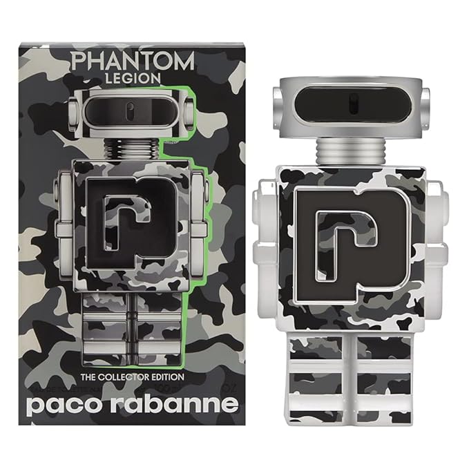 Phantom Legion by Paco Rabanne for Men 3.4 oz Eau de Toilette Spray Collector's Edition 2022