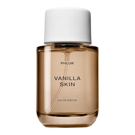 PHLUR Vanilla Skin Eau de Parfum - Full Size Perfume Spray Fragrance - Vanilla Perfume with Pink Pepper, Cashmere Wood & Sandalwood (100mL)