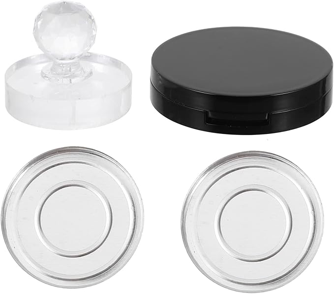 FOMIYES Eyeshadow Pallets Makeup Storage Organizer Box Empty Loose Powder Blush Container Empty Blush Case Loose Powder containers Compact Container: Reusable Eyeshadow Pallets Makeup Pallet