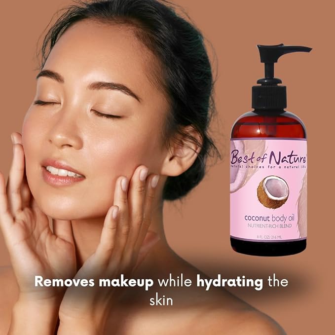 Best of Nature 100% Pure Fractionated Coconut Oil - Liquid MCT Massage & Body Oil, Unscented Moisturizer for Hair, Skin, Face, Aromatherapy Carrier for Essential Oils, 5 Gallon Pail (640 fl oz)