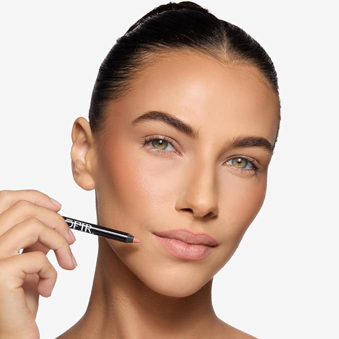 OFIR Longwear Demi-Matte Lip Pencil | Smudge-Proof, Easy Glide, Hydrating, Long-Lasting Color | Pink Smoothie - Neutral Blush Lip Liner Pencil | 0.042 OZ