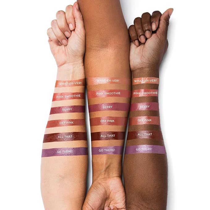 OFIR Lip Rouge Satin Hydrating Lipstick | Full Coverage Cream Lipstick Long Wear | Lightweight Lip Satin Finish with Shea Butter Apricot Oil | Pink Smoothie - Muted Pink 0.12 oz