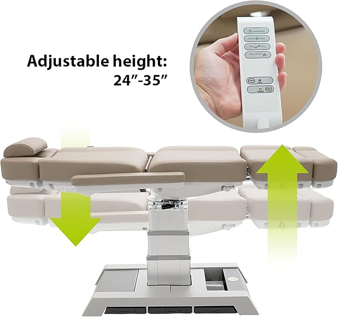SKINACT Marco Electric Medical Spa Treatment Table (Facial Chair/Bed) (Sand)