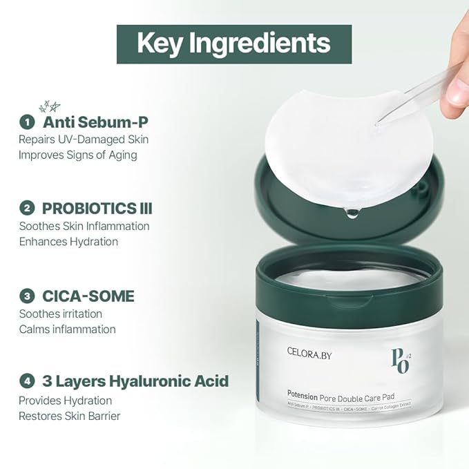 CELORABY Glow Recovery Skincare Bundle, Set of 2 – 5-in-1 Glass Skin Device and Exosome Toner Pads for Radiance, Hydration, Pore Care, and Skin Texture Refinement | Korean Beauty at Home