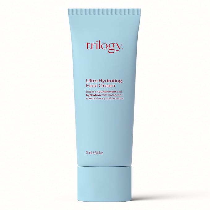 Trilogy Ultra Hydrating Face Cream, Intense Moisture for Dry Skin, 2.5 fl oz
