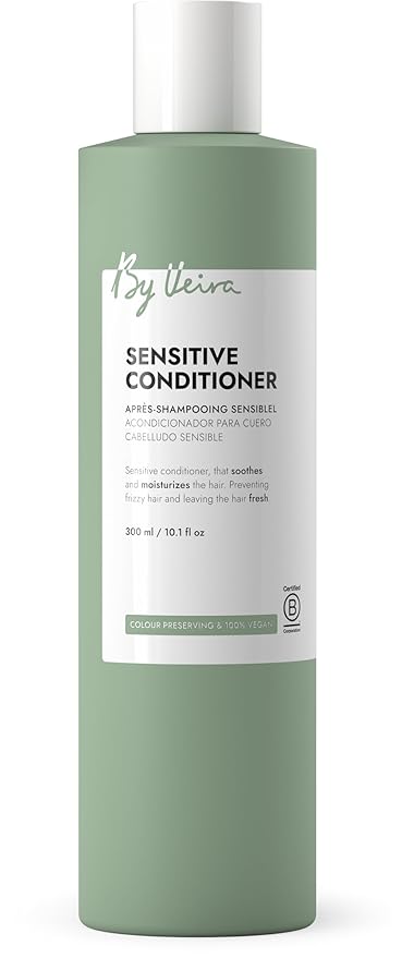 Sensitive Conditioner 10.1 Fl Oz, Soothes Itchy Scalp & Moistures Frizzy Hair, Colour preserving, 100% vegan & Sulphate/Silicone free