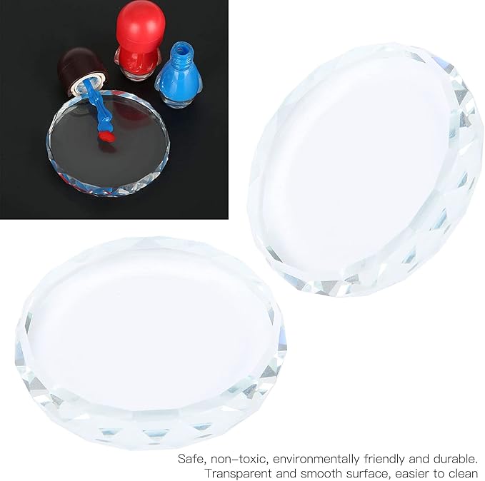 Nail Art Palette, 2pcs Nail Art Palettes Color