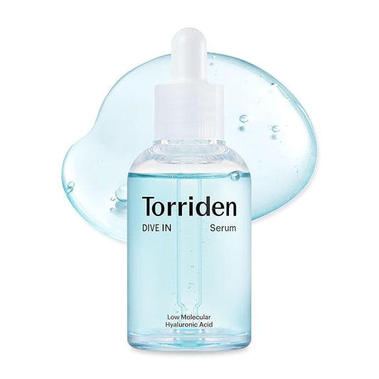 Torriden DIVE IN Hyaluronic Acid Serum 50ml (1.69 fl.oz.) | Deep Hydration to Get Glow Skin | Hyaluronic Acid, Panthenol, Allantoin | Korean Facial Serum
