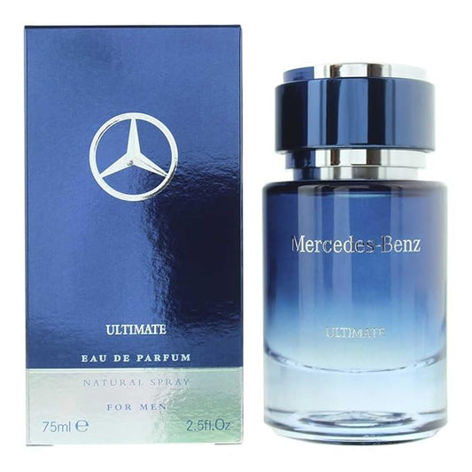 Mercedes-Benz For Men Ultimate - Eau de Parfum for Men - Long Lasting Mens Cologne - Amber, Patchouli Cologne for Men - Perfume for Men - 2.5 oz