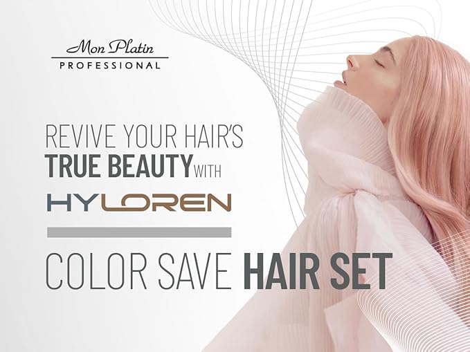 Mon Platin Hair Mask & Dream Hair Serum Bundle, Moisturizing Shampoo – Deep Conditioning Mask Formula for Dry and Damaged Hair with Glossy Shine & Heat Protection, Prevents Color Fading