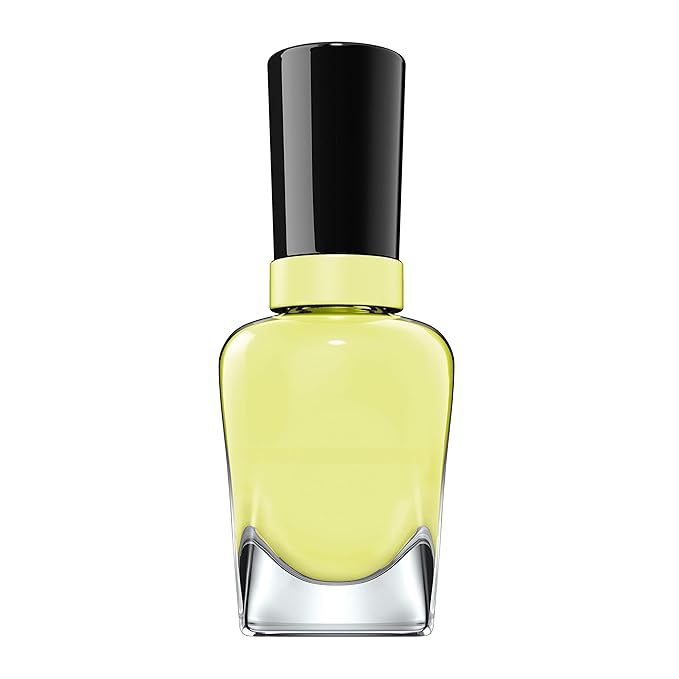 Sally Hansen Miracle Gel™, Lemonchillo, Long Lasting, Gel-Like Formula, No UV Lamp Needed, Yellow Nail Polish