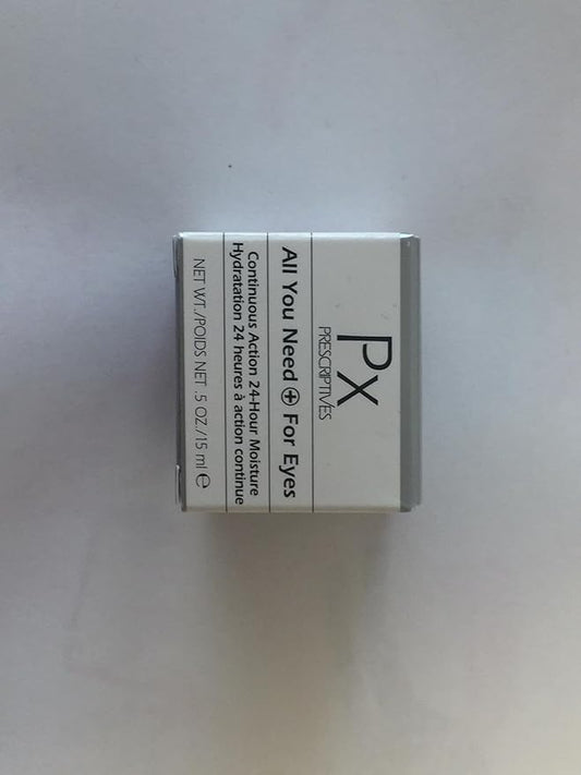 Prescriptives Px All You Need + For Eyes - Continuous Action 24-Hour Moisture .5 Oz Large Size