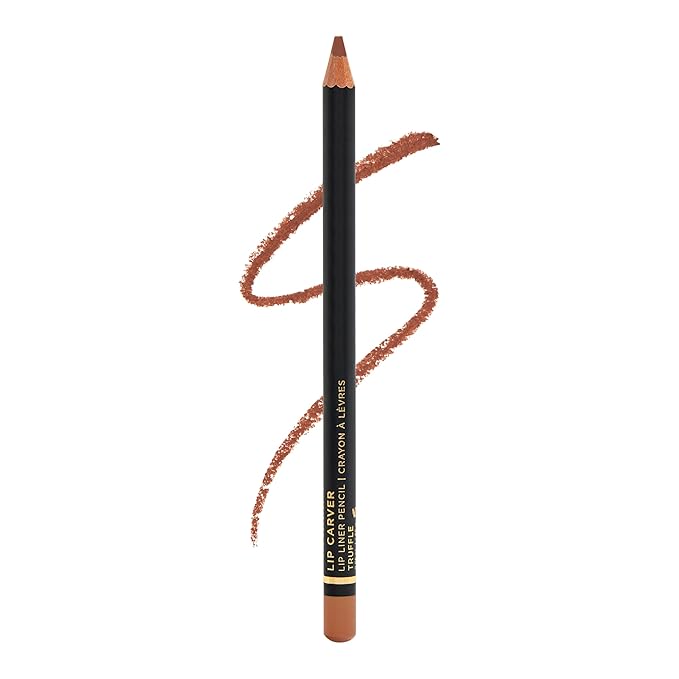 LIP CARVER Lip Liner Pencil Creamy Long Lasting Wooden Lip Pencil | Waterproof Lip Liner | (Truffle)