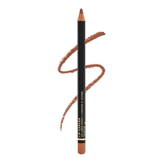 LIP CARVER Lip Liner Pencil Creamy Long Lasting Wooden Lip Pencil | Waterproof Lip Liner | (Truffle)