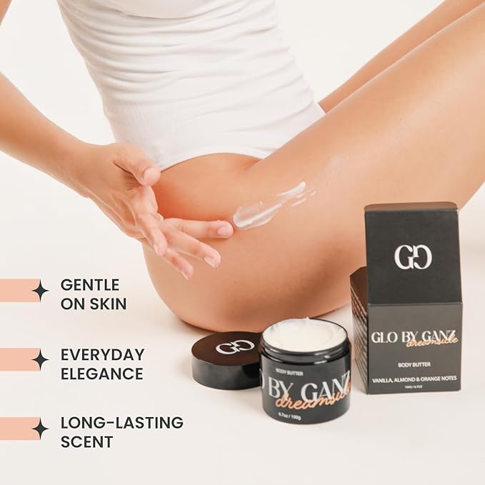 Dreamsicle Body Butter, Deeply Hydrating & Rejuvenating, with Shea Butter, Mango Butter & Cocoa Butter, 6.7 oz, Made in USA