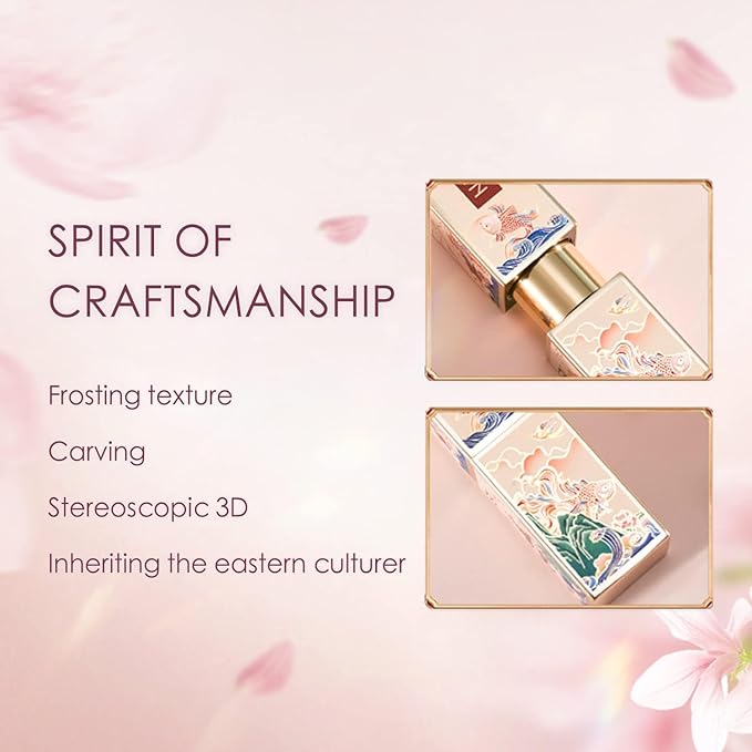 CATKIN Tinted Lip Balm Glitter Lip Stain Ultra Hydrating Lip Moistrurizer Lip Care with Vitamin E Nourishing For Cracked & Dry Lips 0.12 oz C09 Aurora - Light Pink