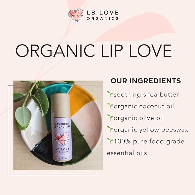 Plastic Free Lip Love | Jumbo Lemongrass)