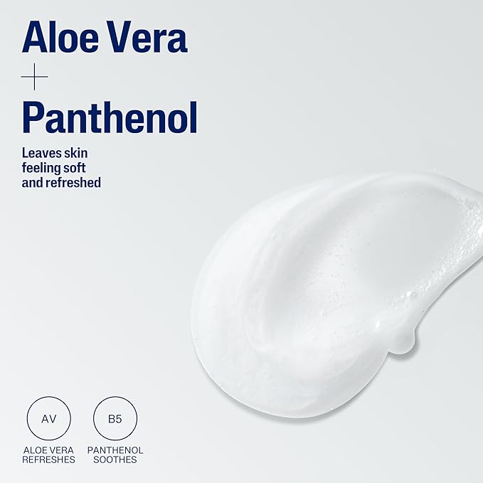 Cetaphil Ultra Gentle Refreshing Body Wash, Refreshing Scent For Dry to Normal, Sensitive Skin, 16.9oz Pack of 3, with Aloe Vera, Calendula, Vitamin B5, Hypoallergenic, Dermatologist Tested