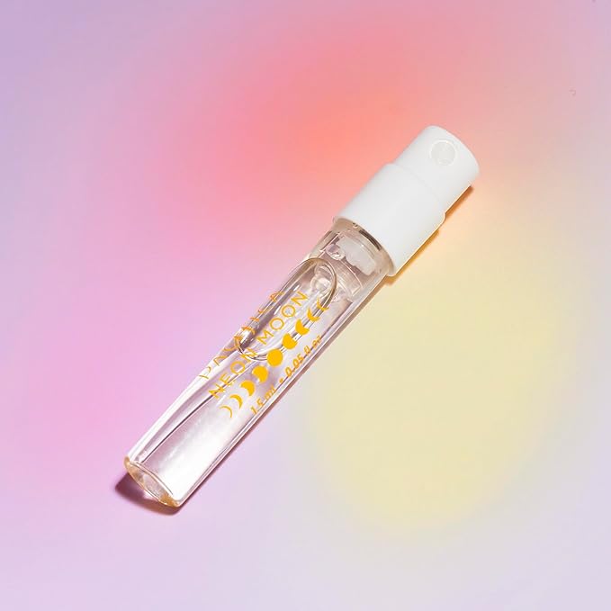 Pacifica Beauty Mood Moons Spray Perfume Set, Fragrances, Travel Perfume, Dream Moon, Flower Moon, Neon Moon, Blue Moon, Silver, Moon, Clean Perfume, Mini Perfume, Vegan, 0.05 fl oz Each (Set of 5)