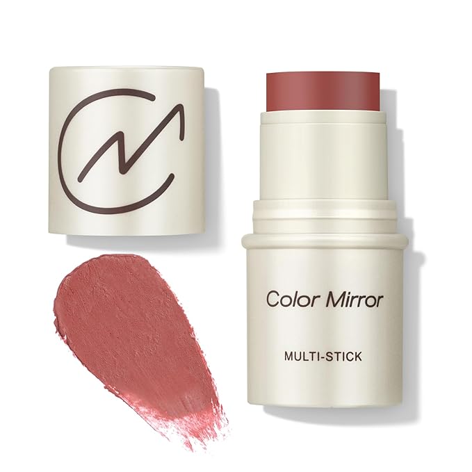 Multi-Use Makeup Stick - Blush, Lipstick, Eyeshadow & Highlighter For All Skin, Buildable Color, Long-Lasting, Lightweight, Natural Soft Finish(46 Pink Lady Matte), 0.158 oz