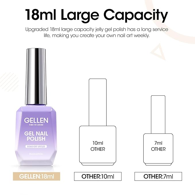 Gellen Nude Gel Nail Polish