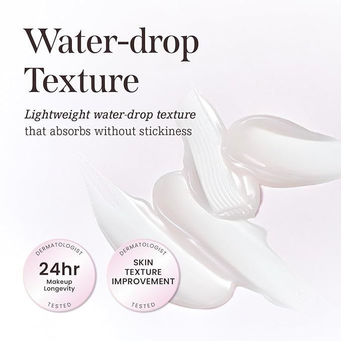 DEARDAHLIA Prime Layer Skin Prep - Vegan Makeup Primer, Lightweight & Hydrating for Long-Lasting Makeup, Smooth, Glowing Skin. Korean Base Prep. Artificial fragrance free. 1.35 oz