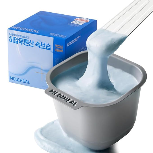 Mediheal Derma Modeling Pack (Hyaluronate) - Deep Hydrating For Moist Skin - Easy DIY Home Spa Kits, Hydrating Icy Jelly Mask For Skin Refreshment