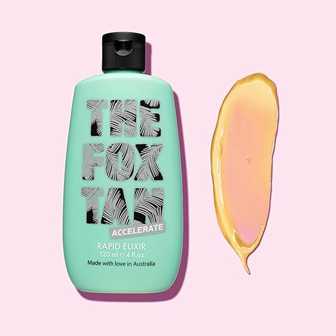 The Fox Tan The Originals Bundle, Tanning Accelerators For Deeper & Darker Tans, Creates Flawless Tan Skin, Vegan & Cruelty-Free, 120mL (2 Pieces)