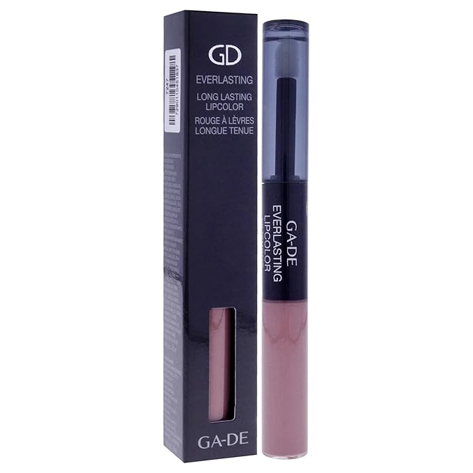 GA-DE Everlasting Lip Color, 81 - Full Coverage, Non-Oily, Moisturizing, Long Lasting Lipstick - Dries Quickly into Ultra-Thin Film - 0.28 oz