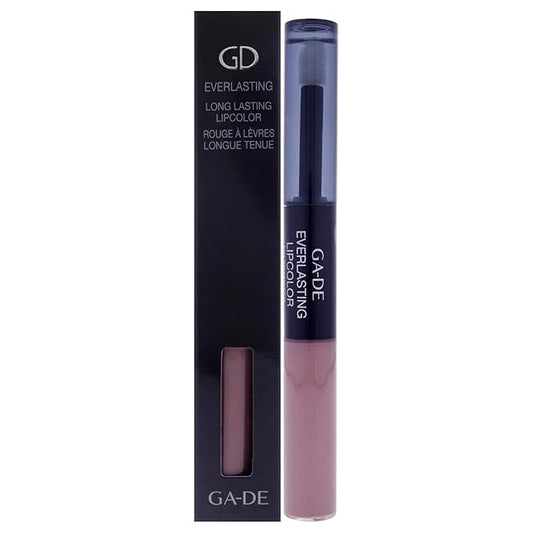 GA-DE Everlasting Lip Color, 81 - Full Coverage, Non-Oily, Moisturizing, Long Lasting Lipstick - Dries Quickly into Ultra-Thin Film - 0.28 oz