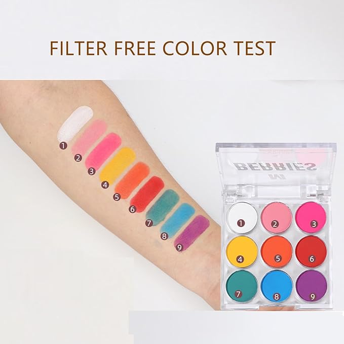 Mattew Eyeshadow Palette 9 Colors Cool Toned Matte