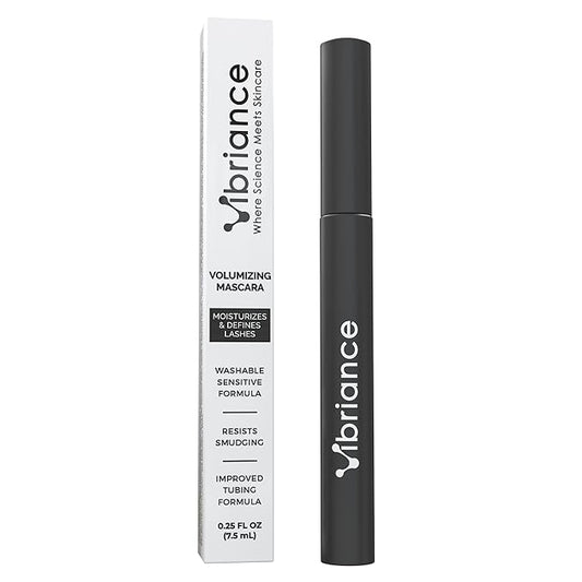 Vibriance Volumizing Tubing Mascara, Soft Black - Hypoallergenic, Moisturizing, Lifting, Long-Lasting - Special Tube Formula for 50+