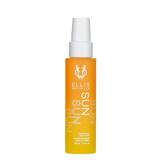 Ellis Brooklyn SUN Hair And Body Fragrance Mist - Rich Floral Perfume Mist with Italian Mandarin, Orange Flower Water, & Cedarwood, Vegan Perfume Made In The USA, 50ml 1.7 Fl Oz