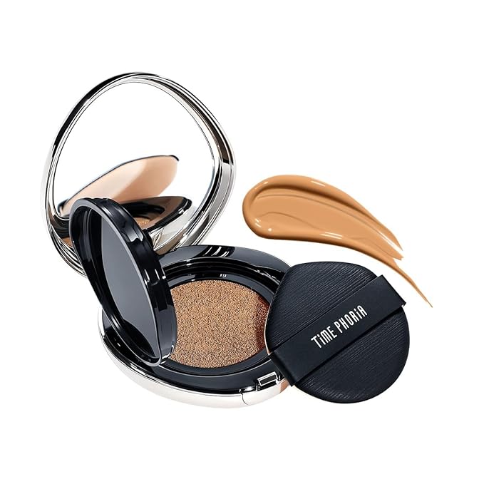 TIMELESS LUMINA MATTE PERFECTION CUSHION | Full Coverage, Weightless, Skin fit, Velvety Matte Finish, Oil-Control Waterproof Fondation, Sweatproof Flawless BB Cream CC (05 TAN)