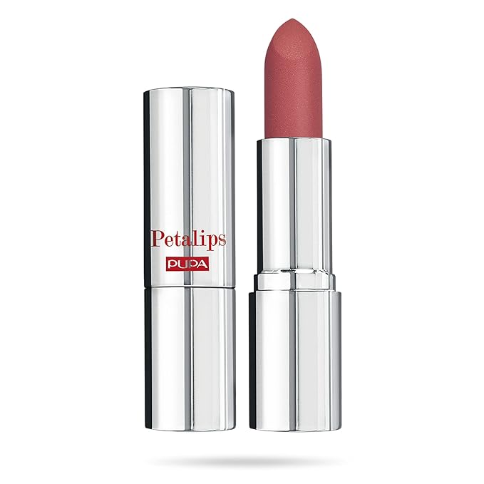 Pupa Milano Petalips Soft Matt Lipstick - Lightweight And Imperceptible - Provides Color With Buildable Intensity - Combines Comfort Of A Balm With A Matte Finish - 006 Peach Flower - 0.123 Oz