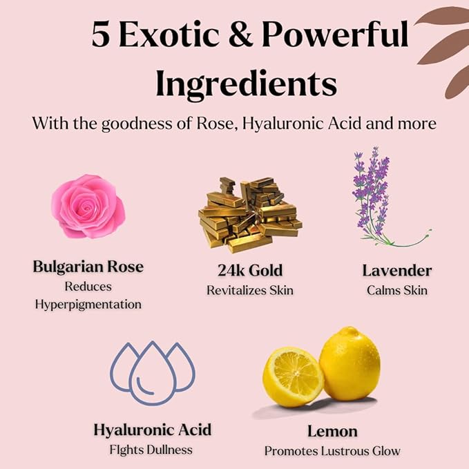 Jelly Mask for Facials - 5 Flavors Hydrating & Brightening Jelly Face Masks | Free Jade Roller & Spatula |Bulgarian Rose Lavender Hyaluronic Acid 24K Gold | Christmas Gifts for Women, Gifts for Women