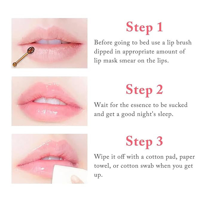 Bee Lip Balm Honey Pot,Honey Strawberry (Watermelon)