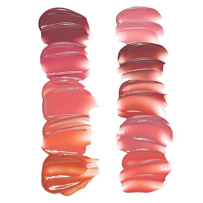 Laka Jelling Nude Gloss, 4.5g/0.15oz, Sheer Hydrating Lip Oil with No Stain, Non-Sticky, Nourishing Gloss for a Fresh, Glowy Look, Vegan, Clean Beauty Makeup, K-Beauty (#309 Heart Ring)