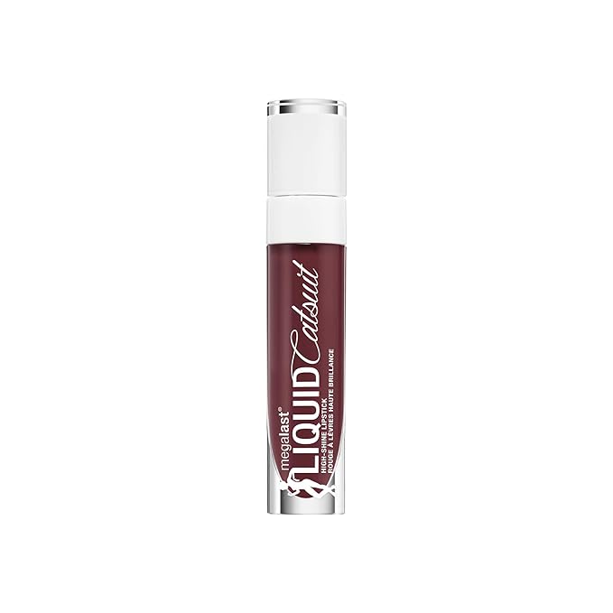 wet n wild Mega Last Catsuit High-Shine Liquid Lipstick Maroon Devil's Advocate