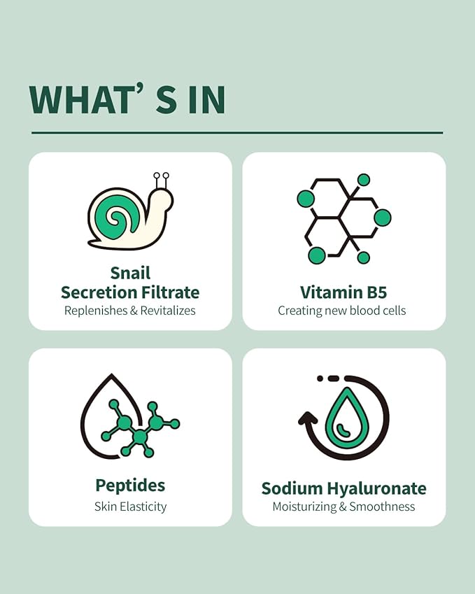 Advanced Snail Repair Eye Stick, Brightening & Tightening Eye Cream for Fine Lines & Dark Circles, Snail Mucin Eye Stick for Sensitive and All Skin Type, 0.25OZ