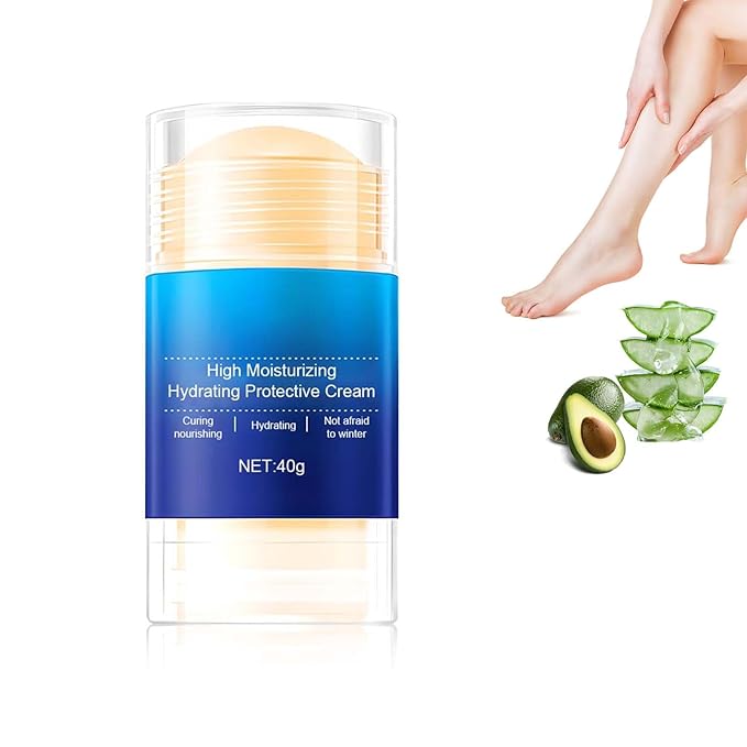 Hydrating and Anti-Cracking Foot Cream, 2025 Moisturising and Relieves Cracking and Dryness Foot Cream, Hand and Foot Repair Cream for Women & Men Callused, Feet, Knee, Elbow, Hand (Blue-1PC, #01)