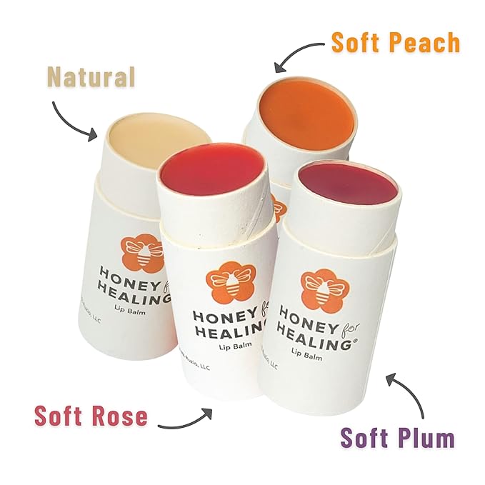 Lip Balm Moisturizer with Manuka Honey Plum)