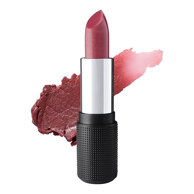 Red Apple Lipstick Berry Blast Plum Lipstick for Women - Vegan Gluten Free Natural Makeup, Semi-Sheer Hydrating Lip Stick - Organic Lip Gloss with Aloe & Almond Oil