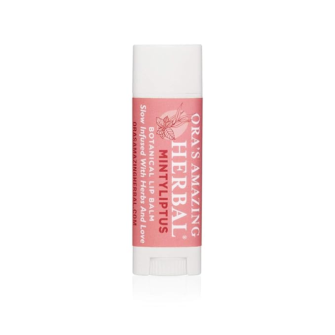 Natural Lip Balm, Herbal Infused, Mintyliptus