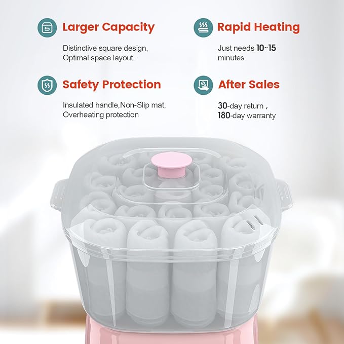 Hot Towel Warmer, Rapid Heating Towel Steamer for Facials can Hold 12 Mini Wet Towels, Portable Mini Towel Warmer for Bathroom,Spa and Salon.