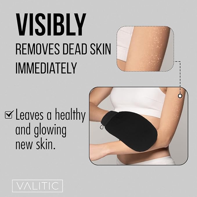 Valitic exfoliating glove - body
