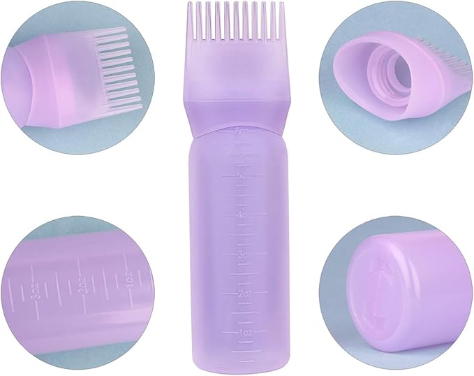 Yebeauty Root Comb Applicator Bottle,