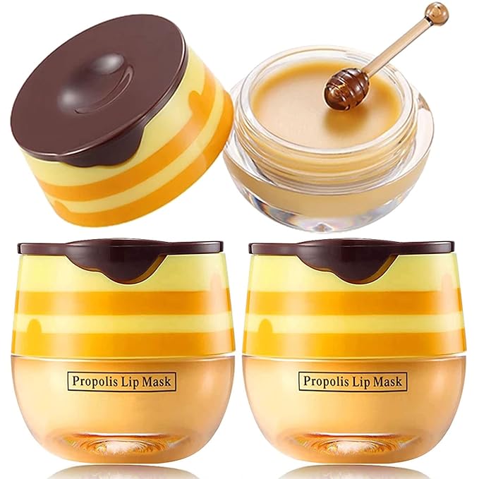 2 PCS Bee Lip Balm Lip Wrinkle