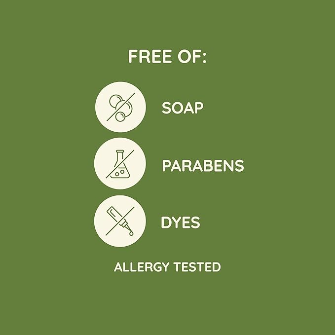 Aveeno Daily Moisturizing Body Wash for Women and Men for Dry & Sensitive Skin, Paraben, Soap & Dye-Free, Gentle Shower Cleanser, Dermatologist Recommended Brand, Lightly Scented, 33 Fl Oz